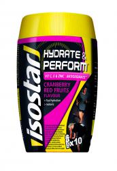 Isostar Hydrate & Perform Cranberry Red Fruits, 400g Dose