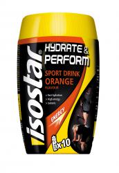 Isostar Hydrate & Perform Orange, 6 x 400g Dose